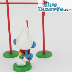 40506: Polsstokspringer Smurf (Super Smurf)