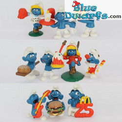 PROMO: Mc Donalds Set 1996 (10 puffi)