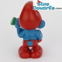 20164: Papa smurf with Lab Glasses Matte paint version (green/red)