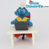 40263: Puffo con PC Portatile (Super puffo/ MIB)