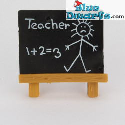40224: Papá pitufo con pizarra *Teacher*