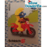 40231: Motorcross Smurf *yellow* (Supersmurf)