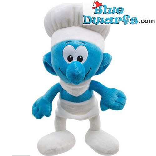  Smurfs Chef Basic Plush Toy : Toys & Games