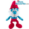 Juguete de peluche pitufos: Papa pitufo (+/- 25 cm)