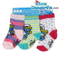 3 pair Smurf children socks (size 13-15)
