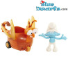 Clumsy smurf and Spitfire (Smurfs 3: The lost village) *Jakks Pacific *