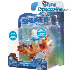 Tollpatsch Schlumpf und Spitfire (Das Verlorene Dorf) *Jakks Pacific *