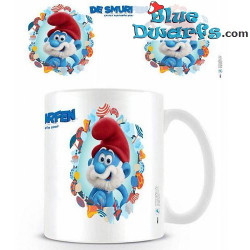 Mok "Het verloren Dorp"/ VERLOREN DORP:  GROTE SMURF (32,5 cl)