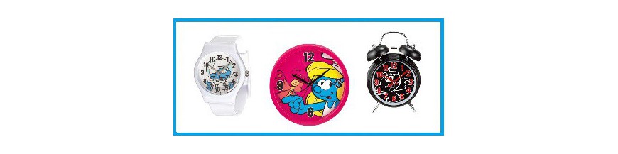Clocks and watches - The smurfs