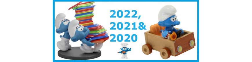 2022,  2021 und 2020 - Schlümpfe Besondere Artikel