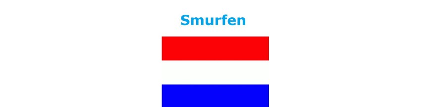 Dutch smurf books and comics