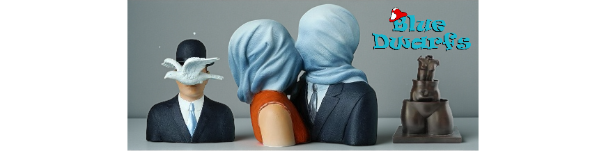 Art de Magritte – Sculptures Parastone