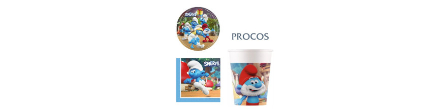 Procos – Smurfen themafeestartikelen