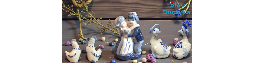 Delft Blauw Hand-Painted Pottery