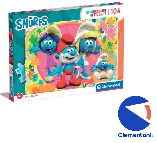 Clementoni Smurf Puzzles & Games