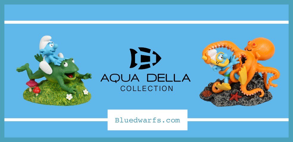 Aqua Della - Smurf statue collection
