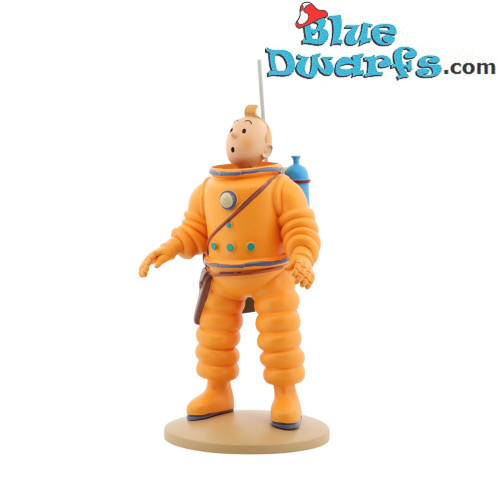 Tim als Kosmonaut - Tim und Struppi Kunstharzfigur - Nr. 42186 - 12cm