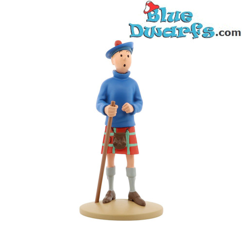 Tintin in kilt - Statua in resina Tintin - Moulinsart - 2015 - 12 cm