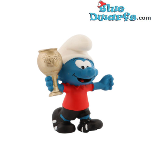 20807: Kampioensmurf (2018) - Schleich - 5,5cm