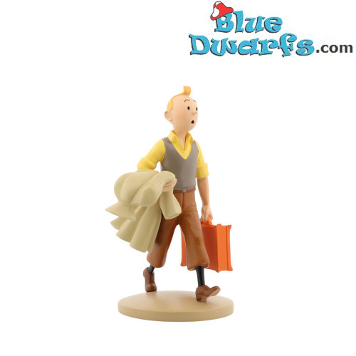 Tim unterwegs - Tim und Struppi Kunstharzfigur - Nr. 42217 - 12cm