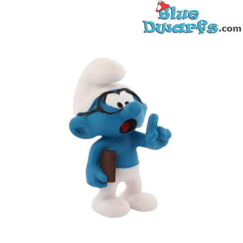 20812: Puffo quattrocchi con libro (2019) - Schleich - 5,5cm
