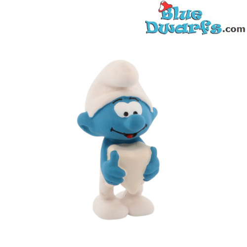 20820: Smurf with tooth (2020) - Schleich - 5,5cm