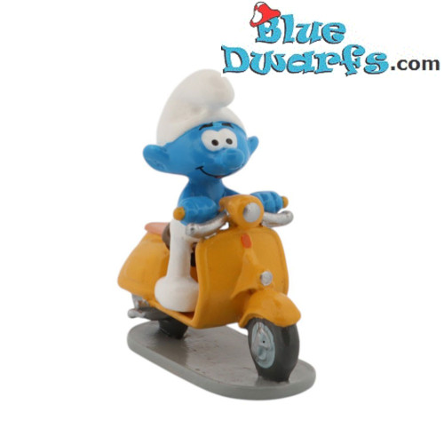 Pixi origine Codice della strada II (2022): Puffo con motorino giallo