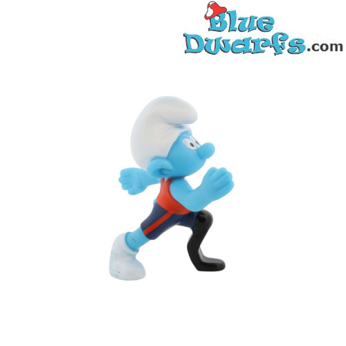 Para Atletiek Smurf - McDonald's Happy Meal - Schleich - 2024 - 5,5 cm
