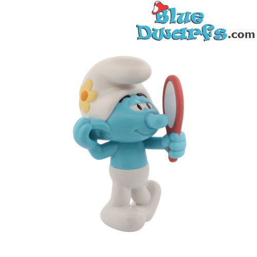 Vanity smurf - Plastic figurine - Burger King (2025) - 9 cm