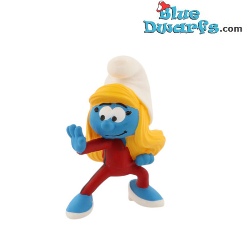 20848: Smurf‑fu smurfin (2025) - Schleich - 5,5cm