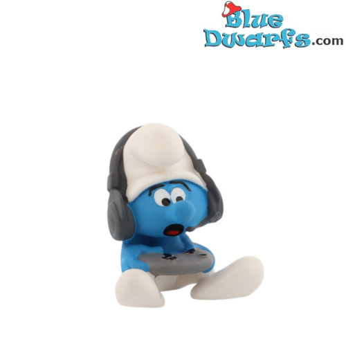 20850: Puffo gamer con cuffie e controller (2025) - Schleich - 5,5 cm