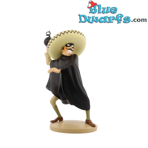 Corporal Diaz Throwing a Bomb - Tintin resin figurines collection - Nr. 42258 - 12 cm
