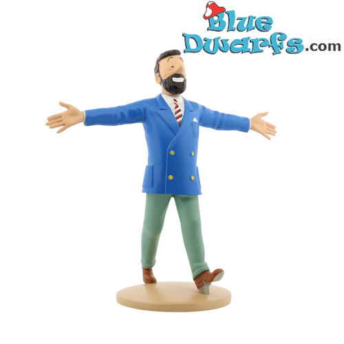 Haddock con chaqueta azul - Colección de figuras de resina de Tintín - Nº 42262 - 12 cm